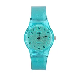 Korean Fashion Simple Promotion Quartz Ladies Watches Casual Personality Student Womens Light Blue Girls Watch Wholesale