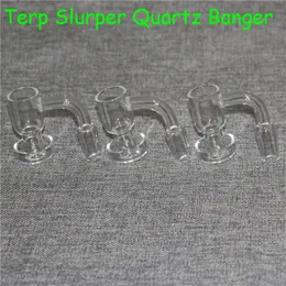 Smoking Domeless Terp Vacuum Quartz Banger Nail XL OD 25mm Slurper Up Oil Nails 14mm Male Female Joint Glass Dab Rigs