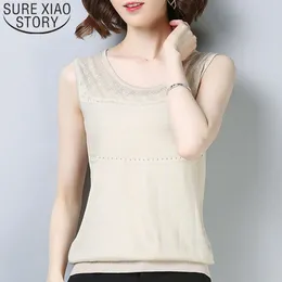 Fashion women blouse and tops Sleeveless short shirts casual ladies white shirt harajuku sexy 3539 50 210510