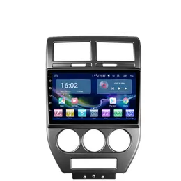 Jeep Compass 2006-2010のためのAndriod 10ビデオカーラジオGPSマルチメディアプレーヤーサポートDVRリアビューカメラ