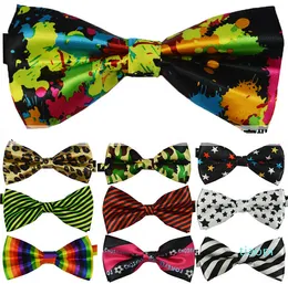 New High Quality Novelty Mens Unique Tuxedo Bowtie Bow Tie Necktie 25 color choosable