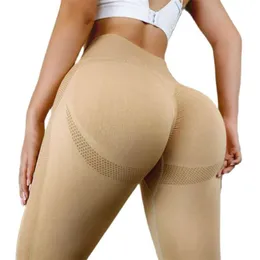 # 214 Legginsy Push Up Butt Lift Scrunch Bum Legginsy Woman Sport Fitness Legging High Paist Seamless Yoga Spodnie 210929