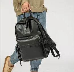 Mężczyźni Wysokiej jakości skórzane torby Projektowne plecaki Vintage żeńskie ramię worka Dos Travel Ladie