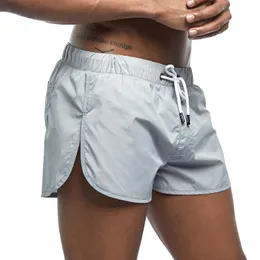 MenBriefs Sexy Shorts Gay Swim wear Beach Shorts With Lining Surf Board Sports Shorts Swimming Trunks Bermuda Swimsuit
