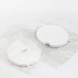 Sublimation Blank Car Ceramics Coasters 6.6x6.6cm varm överföringstryck Växt dalbanor Material Dh5777