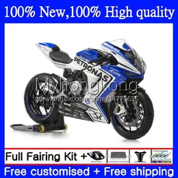 Kroppsarbete OEM för MV Agusta F4 BLK Blue White R312 750S 750 1000 CC R S 1000cc 2005 2006 Body 6no.79 MA MV F4 312 1078 S 05-06 COWLING 312R 750R 1000R 05 06 FAIRING KIT