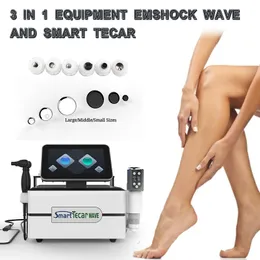 3 i 1 CET Ret Shockwave Physical Therapy Machie EmsWave Muscle Message Body Fat Burn Pain Relief Equipment