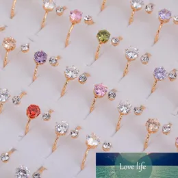 新しい 10 個かわいい漫画キッズリングかわいい韓国の女の子の花合金指輪ジュエリーギフト調節可能なリング工場出荷時の価格エキスパートデザイン品質最新スタイル