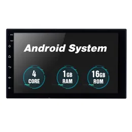 Universal Car Video Radio 16G mp3 stereo player, 7 Inch Android Head Unit with AM FM USB WIFI player