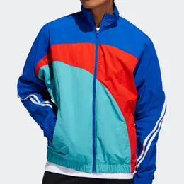 2021 Mäns Kvinnors Långärmad Windbreaker Jackor Coat Hoodied Zipper Hoodies Jacket Män Sportkläder Toppar Kläder Sweatshirt Ytterkläder