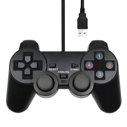 Wired USB Controller pad WinXP/Win7/8/10 Joypad PC Windows Computer Laptop Black Game Joystick