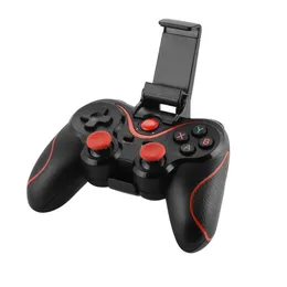 T3 Bluetooth Gamepad for Android Wireless Cell Phone Gamepad Joystick For Tablet TV Box Holder