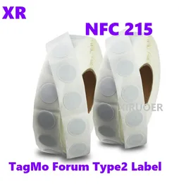 3000pcs Drop Ship Blank NFC Labels 13.56mhz Access Control Card NFC 215 Sticker For TagMo Forum Type2 Stickers Labels NFC215 Tags