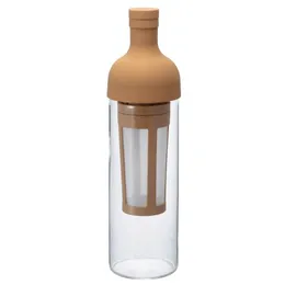 650ml High Quality Coffee Cold Brew Teapot Water Bottles Colded Brew Glass Fruit Tea Milk Pot XG0376a