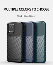anti-fall soft shell Thick silicone cell phone cases for OPPO Realme 6 7 Narzo 6pro C11 C17 8 business all-inclusive protective cover