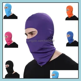 Bandanas Scarves & Wraps Hats, Gloves Fashion Aessories Lycra 17 Color Soft Equipment Outdoor Riding Motorcycle Windbreak Dustproof Cs Mask