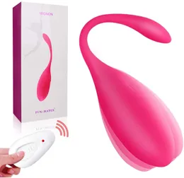 Massage Premium Silicone Vibrating Eggs Sex Toys for Women G-spot Vibrator Vaginal Ball Vibrator for Tightening Pelvic Floor Exercises