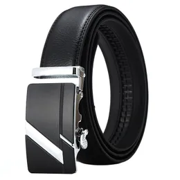 Belts Men's Leather Belt Luxury Imitation Automatic Buckle Men Trend Youth Wild Designer Fashion Blet