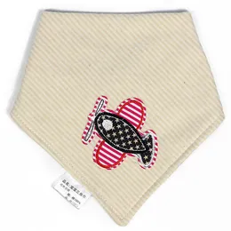 Hårtillbehör Bomull Baby Bibs Born Bandana Bib Double Layers Burp Cloths Boy Girl Head Scarf