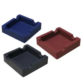 Färgglad silikon 25mm cigarr Ashtrays Torka ört Tobak Cigaretthållare Röker Portable Bracket Design Container AshTray Innovative DHL