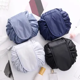 Drawstring Makeup High Capacity Cosmetic Storage Portable Travel Bags Multifunction Toiletry Bag