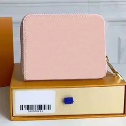 Dragkohide Plaid tryckt plånbok Square Mini Portable Credit Cards Bag Zero Wallet Inbyggt kortplats Enkel atmosfärisk nyckel BA256M