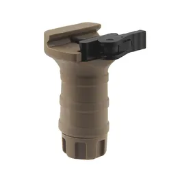 Tactical Compact Foregrip Quick Detach Vertical Td Reinforced Polymer Grip for Hunting Rifle M4 M16 Ar15 Fit 20mm Rail