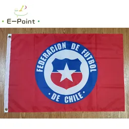 Bayrak Şili Ulusal Futbol Takımı 3ft * 5ft (150 cm * 90 cm) ev bahçe bayrağı şenlikli