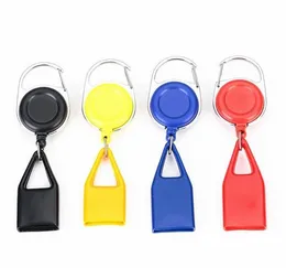 2021 Nya lättare skyddande koppelfodral Lättare skyddshållare Ärmhållare Retractable Keychain Outdoor Portable Tändare Väska