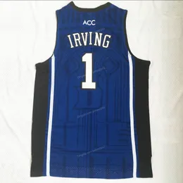 Kyrie Irving 1 College Ncaa Basketball Uniforms All Stitched White Black Top Quality Shipped From US From James2242 19.4 DHgate.Com