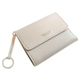 Wallet Coin Purses Multi-card Women Solid Color Card Package Multi-Function Purse High Quality Porte Feuille Femme P