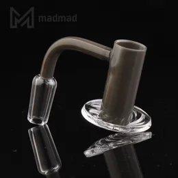 Regola colorata 20mm Chiodo rotante per fumatori con bordo smussato giunto trasparente 10/14/19mm maschio/femmina per bong in vetro con acqua e olio dab rig