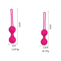 NXY vaginaボールVeilig SolicienスマートバルバイブレーターKegel Len Ben Wavina Draai Orefening Machine Sex Toys voor Vrowen vaginale Geisha 1211