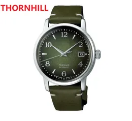 Homens Dial Earth Designer Relógios 40mm Top Mens Sport Watch Moda de Couro Negócios Pulso de Pulso Relógio Impermeável Data Luminosa Relogio Masculino