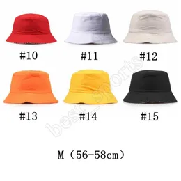 القبعات Fisherman Leisure Bucket Travel Solid Color Fashion Men Women Flat Top Wide Brim Summer Cap for Outdoor Sports Visorl40