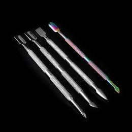 DHL!!! Beracky Two Styles Rainbow Stainless Steel Smoking Dabber Tool Heady Titanium Dab Tools For Quartz Banger Nails Glass Water Bongs Oil Rigs