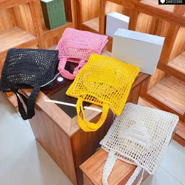 5A Luxury woven shopping bag totes Designer Shoulder Bags women high quality letter pattern classic handbag2163