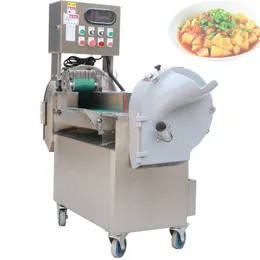 Industrial stainless steel Electric Leeks Cutting Machine Carrot Potato SlicerRadish Cabbages Shredded Cutter For Vegetables 220 Model