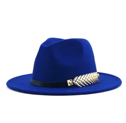 Wolle Fedora Hut Filz Kappe Breiter Krempe Damen Trilby Chapeu Feminino Hut Frauen Männer Jazz Kirche Pate Sombrero Caps