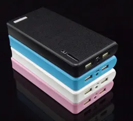 20000 mAh External Power Bank Battery Portable Charger Mobile Phone Tablet Backup USB Carregador Celular Portatil