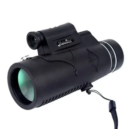 IPree® 12x50 Monoküler Su Geçirmez Optik HD Teleskop Günü Gece Görüş Pusula Işık