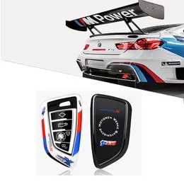 Vehicle Blade Key Cover Spår magnetiska sugkåpan för BMW 5 Serie 530Li Shell Personliga Keys Case Auto Accessoarer