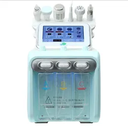 Portatile 6 in 1 Hydrofacial Diamond Dermoabrasione Oxygen Jet Peel Ultrasonic Skin Scrubber Care Microdermabrasion Face Spa Machine