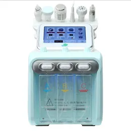 Portable 6 in 1 Hydrofacial Diamond Dermabrasion Oxygen Jet Peel Ultrasonic Skin Scrubber Care Microdermabrasion Face Spa Machine