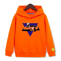 Merch A4 Gelik Lamba Chłopiec Dzieci Bluzy Wiosna Letnia Dziewczyna Baby Bluzy Z Kapturem Casual Jakość Odzież dziecięca Topy 220115