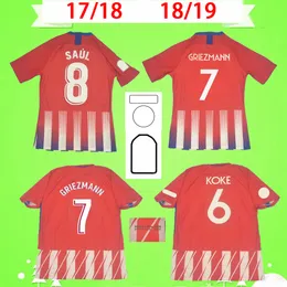 2017 2018 2019 RETRO Soccer Jerseys Final 17 18 19 vintage football shirts home red Uniform classic TORRES GRIEZMANN SAÚL KOKE CARRASCO LUCAS DIEGO COSTA CORREA THOMAS