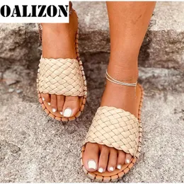 Chinelos sapatos verão mulheres plana casual tecido de malha costura mulheres flip flops alpercatas planas sandálias