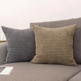 Pokrywa poduszki z tkaniny sznurowej poduszki domowe Wystrój domu rzuć poduszką na salon sofa sypialnia sofa świąteczna 45x45/30x50 poduszka/dec.