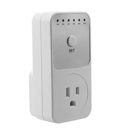 Timers Countrown Timer Switch Intelligent Control Pluget Socket fecha automaticamente o plugue dos EUA