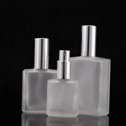 30/50 / 100ml bottiglia di profumo riutilizzabile vuota bottiglia di profumo spray trasparente glassata spray per viaggiatori